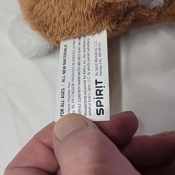 Kohl’s Cares Peter Rabbit Brown and White Plush Bunny 11” Blue Jacket - Picture 5 of 8